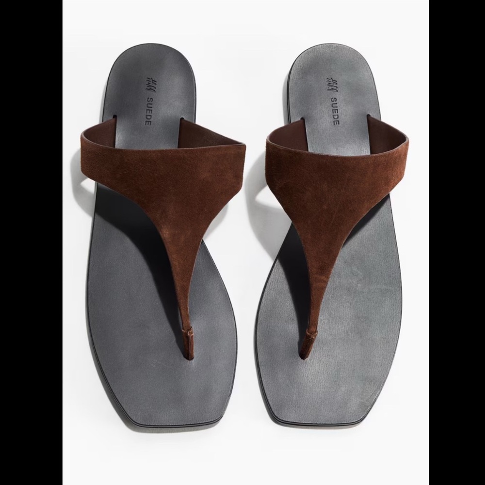 NWT H&M Leather Sandals